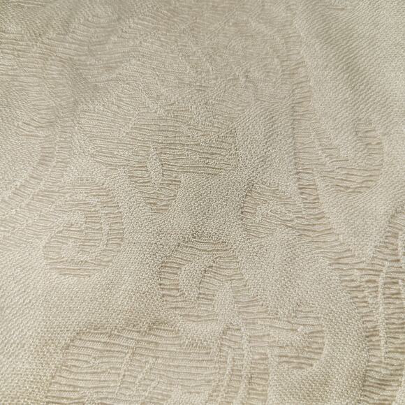 Lane Bryant Cotton Jacquard Button Front Scroll Print Vest Size 14 Tan Boho Chic - Picture 4 of 11